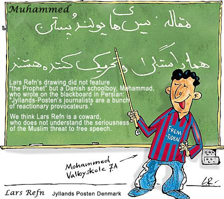 Karikatūros Muhammad tema 10